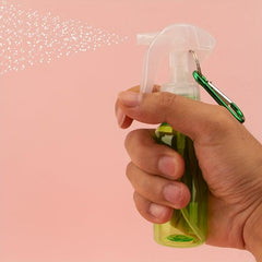 1pc 60ml Travel Spray Bottle Keychain Refillable Plastic Trigger Spray Bottles