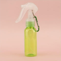 1pc 60ml Travel Spray Bottle Keychain Refillable Plastic Trigger Spray Bottles