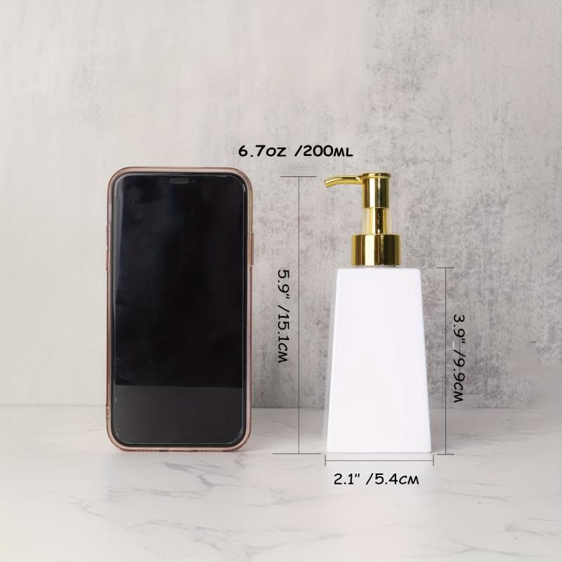 Plastic Soap Dispenser Rust-Proof Pump 200ml 6.8 Oz