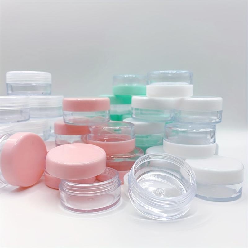 10pcs 10ml Mini Cosmetic Jars with Spatulas for Cosmetics