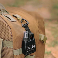 80ml Portable Spray Bottle with Hook for Camping
