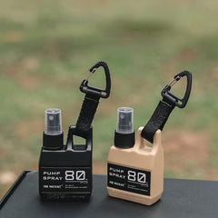 80ml Portable Spray Bottle with Hook for Camping