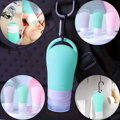 60ml Silicone Travel Dispenser Bottle with Hiking Buckle