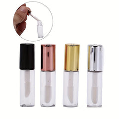 10pcs 1 2ml Empty Clear Lip Gloss Tubes Plastic Makeup Sample Containers