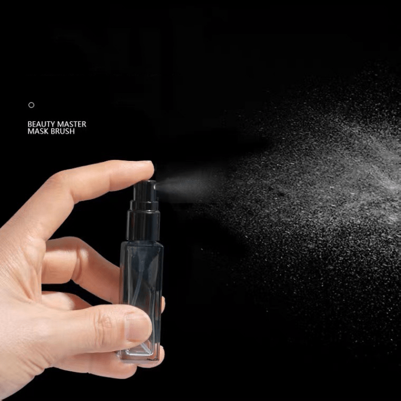 4pcs Mini Glass Spray Bottles 10ml Refillable Atomizer for Essential Oils Travel