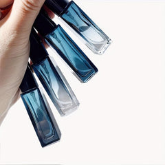 4pcs Mini Glass Spray Bottles 10ml Refillable Atomizer for Essential Oils Travel