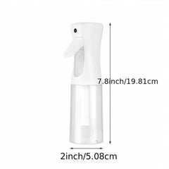 1pc 6.8oz 200ml Hair Spray Bottles - Fine Continuous Mist Sprayer
