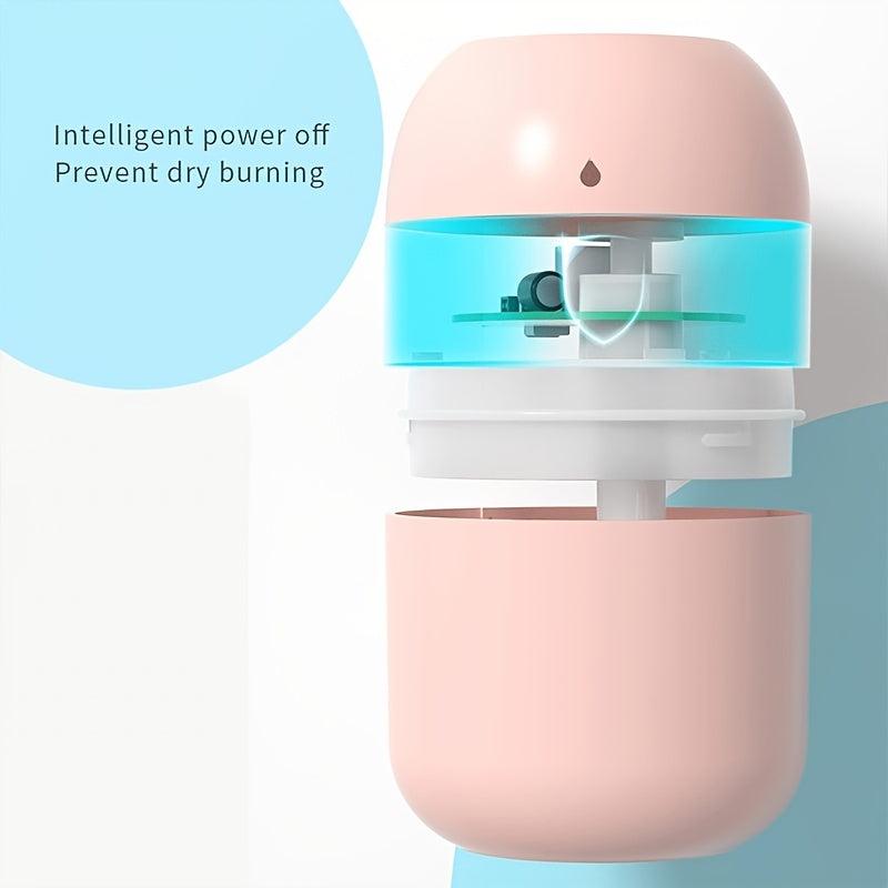 Quiet 220ml Portable Mini Humidifier for Bedroom Travel Office