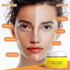 Organic Vitamin C & Turmeric Face Scrub Cream