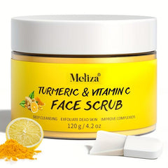 Organic Vitamin C & Turmeric Face Scrub Cream
