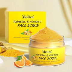 Organic Vitamin C & Turmeric Face Scrub Cream