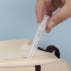 20 x Portable Mini Clear Plastic Spray Bottles 5ml Capacity