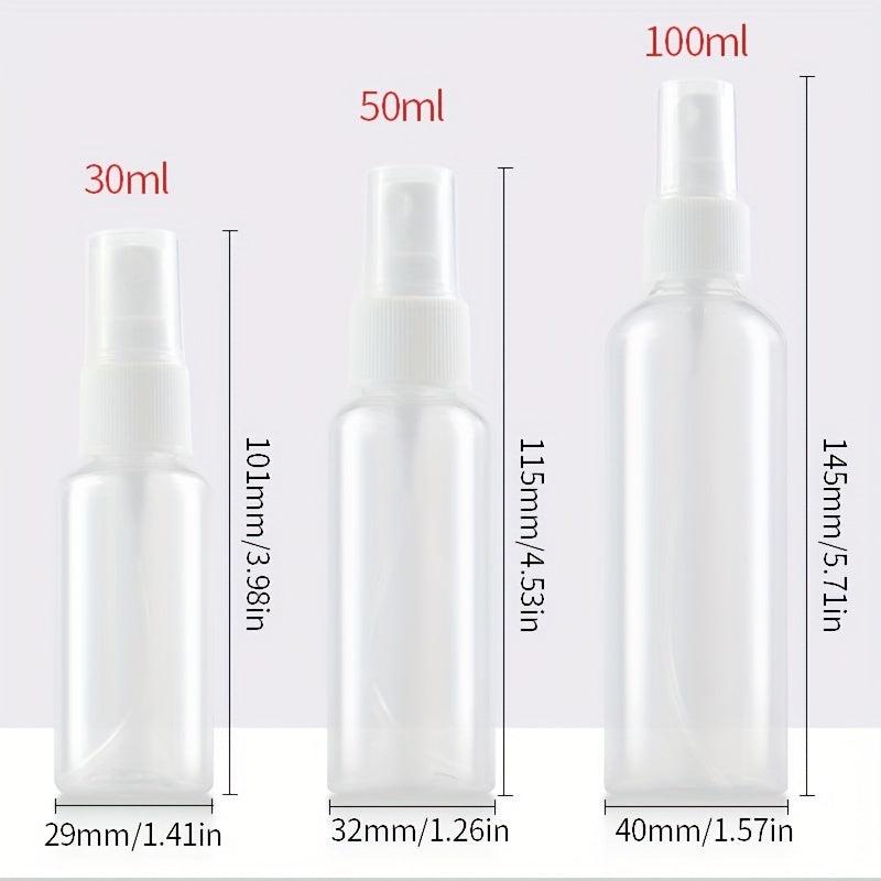 Refillable Transparent Spray Bottle for Travel Home Hotel Camping