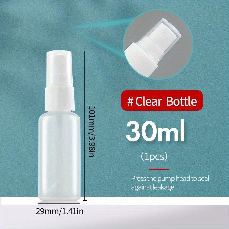 Refillable Transparent Spray Bottle for Travel Home Hotel Camping