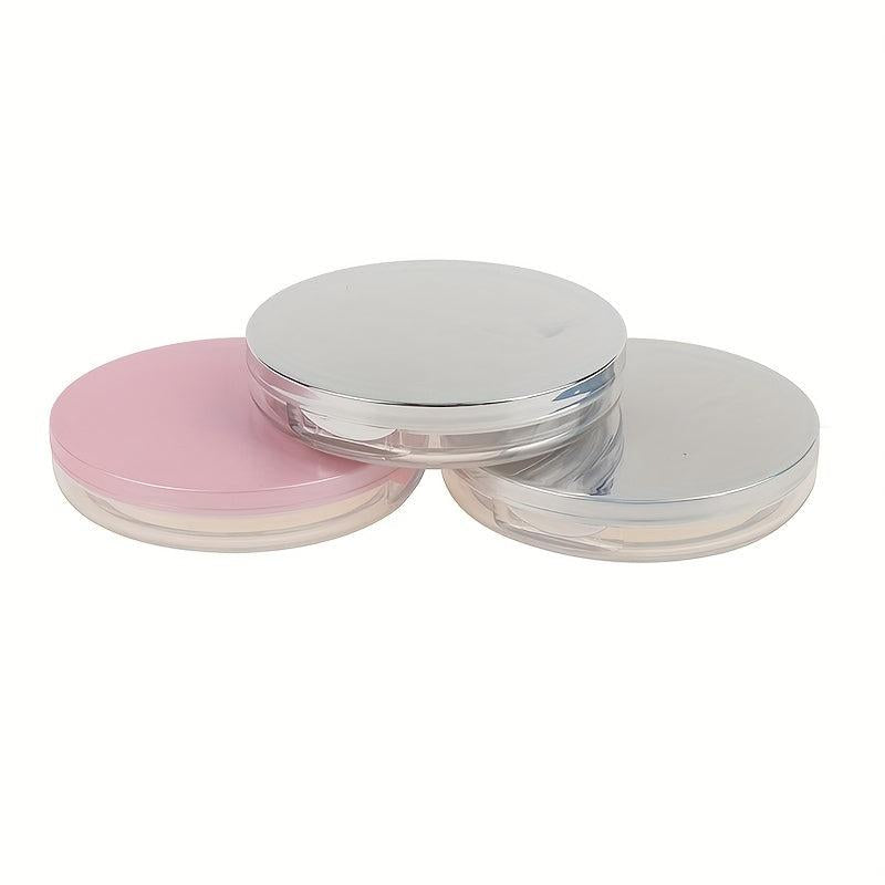 Portable Loose Powder Compact with Mirror and Sifter