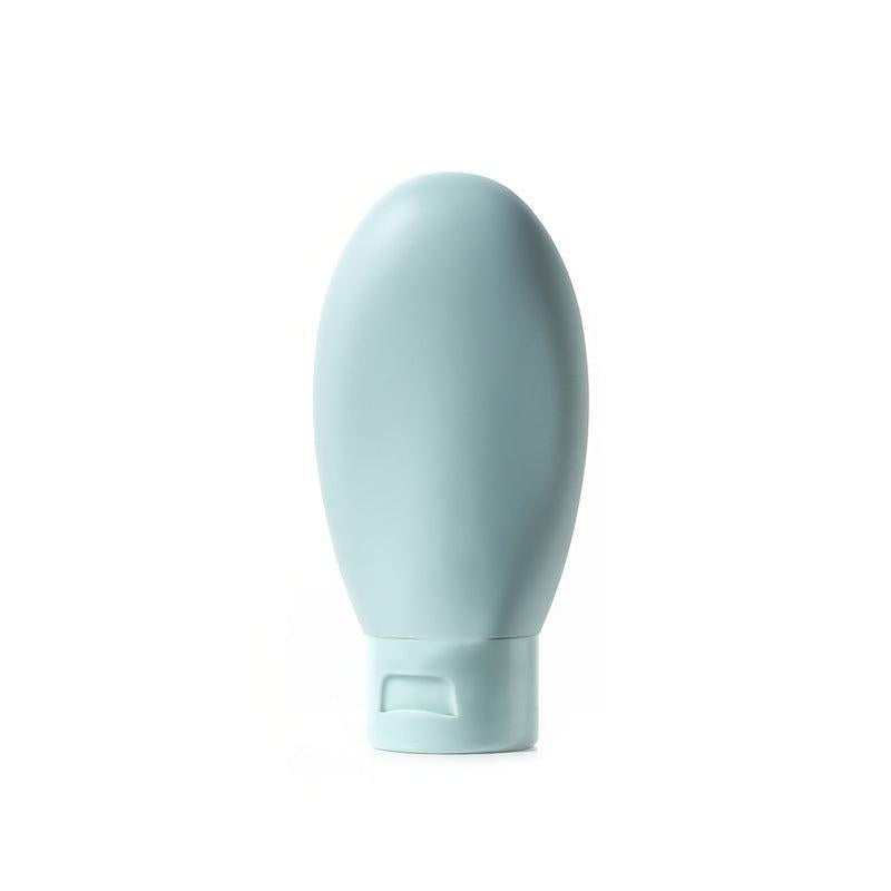 3 Refillable Silicone Travel Bottles Leak Proof & Squeezable for Toiletries