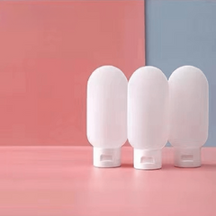 3 Refillable Silicone Travel Bottles Leak Proof & Squeezable for Toiletries