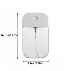 Portable Card Spray Bottle Refillable Moisturizing Sprayer Box