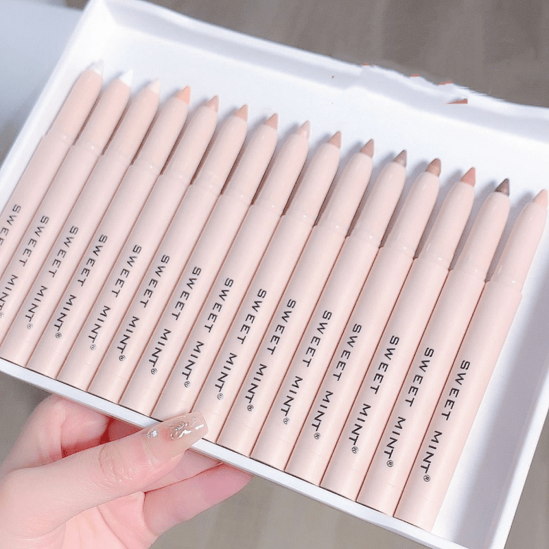 Eyelid Eyeliner Brightening Stick Swivel Eyeshadow Pen 6 Colors