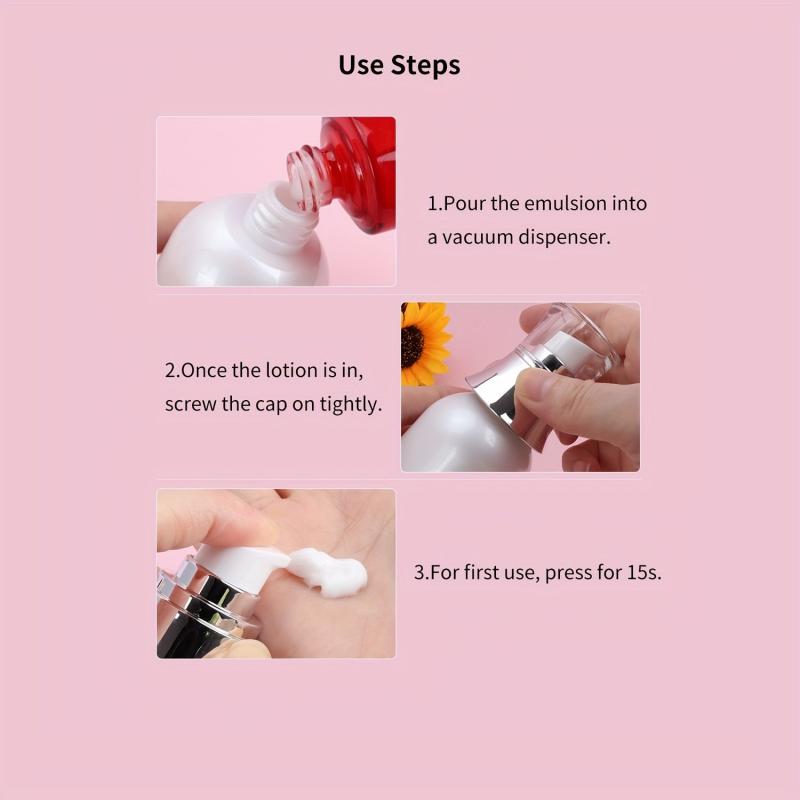 30ml Lotion Vacuum Bottle: Portable Travel Container