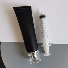 50ml Empty Cosmetic Tube with Syringe Soft Tube Container Bottle