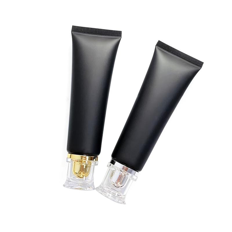 50ml Empty Cosmetic Tube with Syringe Soft Tube Container Bottle