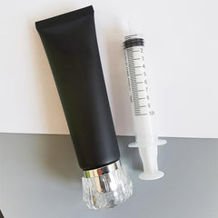 50ml Empty Cosmetic Tube with Syringe Soft Tube Container Bottle
