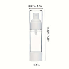 30ml Airless Pump Press Bottle for Cosmetics and Makeup Vacuum Lotion Bottle
