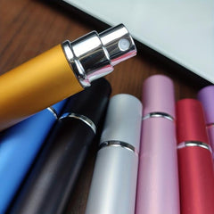 5ml Portable Refillable Perfume Bottle Spray Pump Travel Size Empty Cosmetic