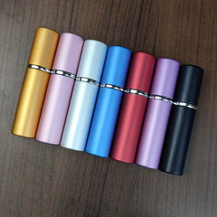 5ml Portable Refillable Perfume Bottle Spray Pump Travel Size Empty Cosmetic