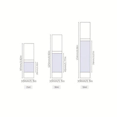 Vacuum Pump Press Bottles Airless Lotion Bottle Cosmetic Container Travel Pot