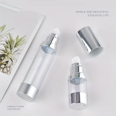 Vacuum Pump Press Bottles Airless Lotion Bottle Cosmetic Container Travel Pot