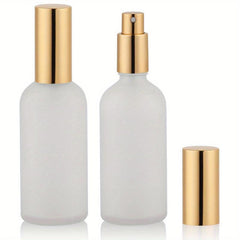 2pcs 100ml Frosted Glass Spray Bottles