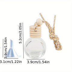 10ml Car Aromatherapy Bottle Pendant Essential Perfume Diffuser