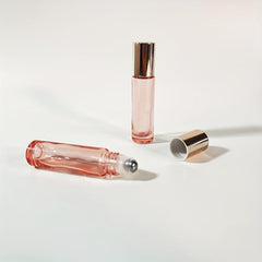 Empty Roll On Bottle with Steel Roller Ball