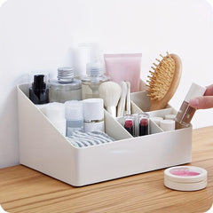Desktop Cosmetic Organizer for Jewelry Nail Polish Makeup Brushes Pencil