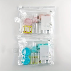 5pcs Leak Proof Travel Bottles Kit Toiletry Containers for Lotion Shampoo Cream