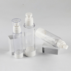 4pcs Refillable Airless Pump Bottles 30ml 100ml