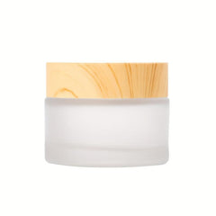 Travel Friendly Clear Cosmetic Jars and Bottles for Face Cream Lotion