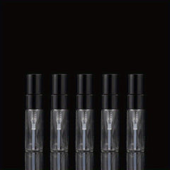 5pcs Mini Spray Bottles Clear Refillable Perfume Glass Bottle For Travel