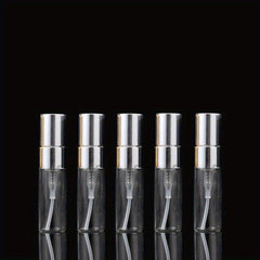5pcs Mini Spray Bottles Clear Refillable Perfume Glass Bottle For Travel
