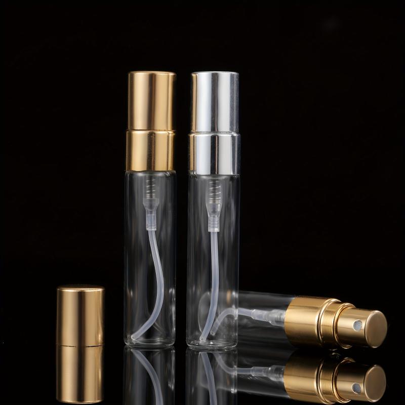 5pcs Mini Spray Bottles Clear Refillable Perfume Glass Bottle For Travel