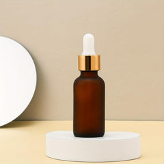 30ml Frosted Glass Eye Dropper Bottle Essential Bottles Bamboo Cap