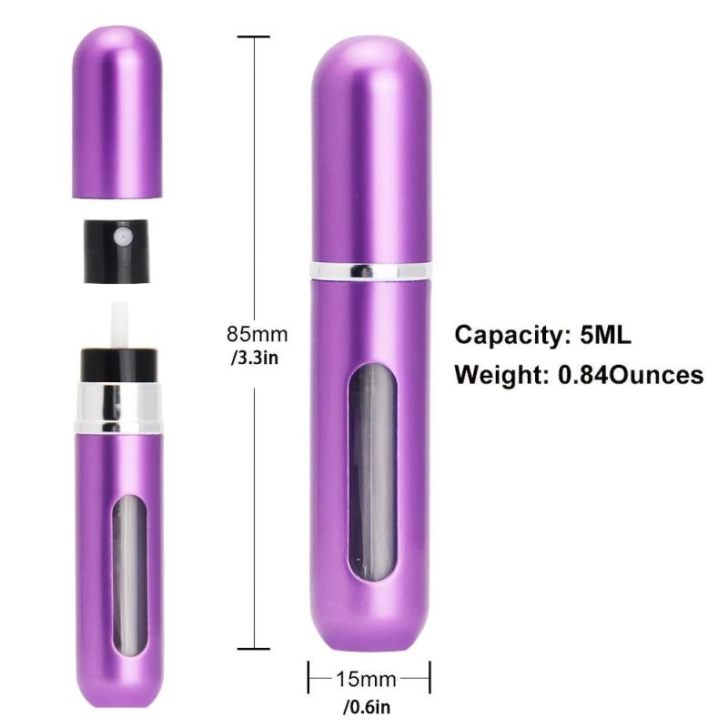 5ml Refillable Perfume Bottle - Eco Friendly Atomizer