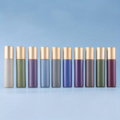 Refillable Glass Roller Bottle Essential Roll On Portable Perfume Dispenser 10ml