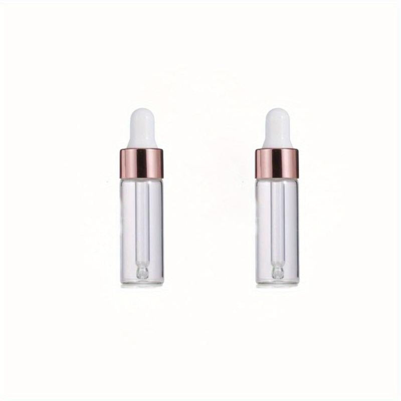 Clear Glass Dropper Vials Essential Oil Perfume Cosmetics 1ml 2ml 3ml 5ml Sizes