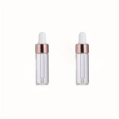 Clear Glass Dropper Vials Essential Oil Perfume Cosmetics 1ml 2ml 3ml 5ml Sizes