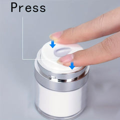 2pcs Airless Vacuum Cream Sample Vials Lotion Container