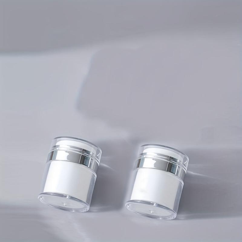 2pcs Airless Vacuum Cream Sample Vials Lotion Container