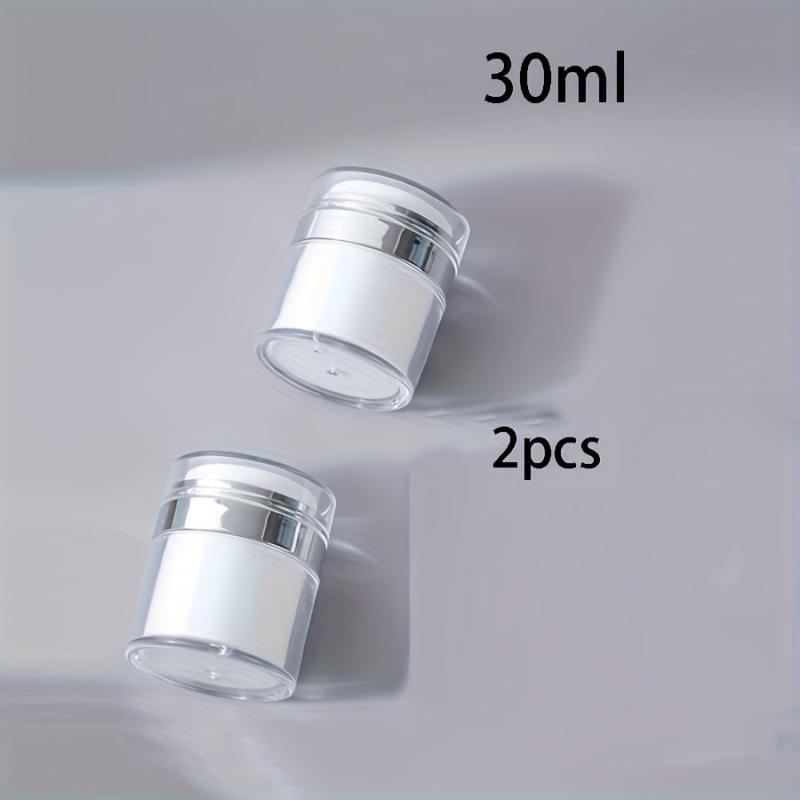 2pcs Airless Vacuum Cream Sample Vials Lotion Container